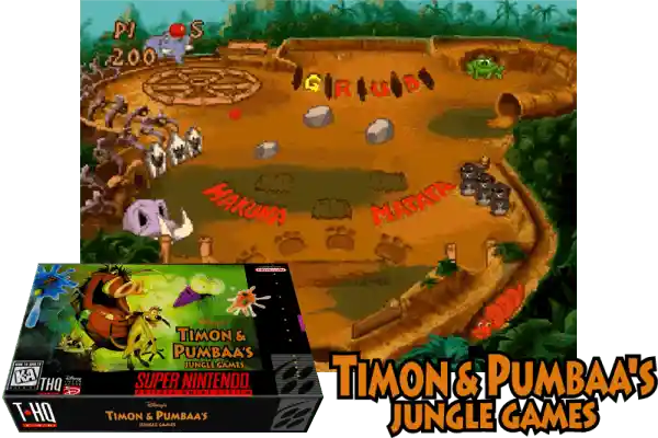 timon & pumbaa s'eclatent dans la jungle